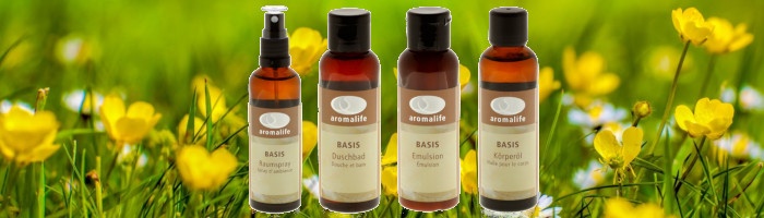 Neu: Aromalife BASIS-Produkte