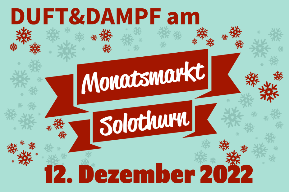 Im Dezember am Monatsmarkt in Solothurn